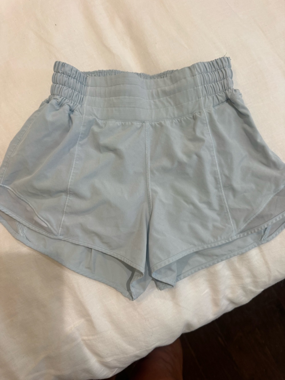 Light Blue Women’s Athletic Shorts